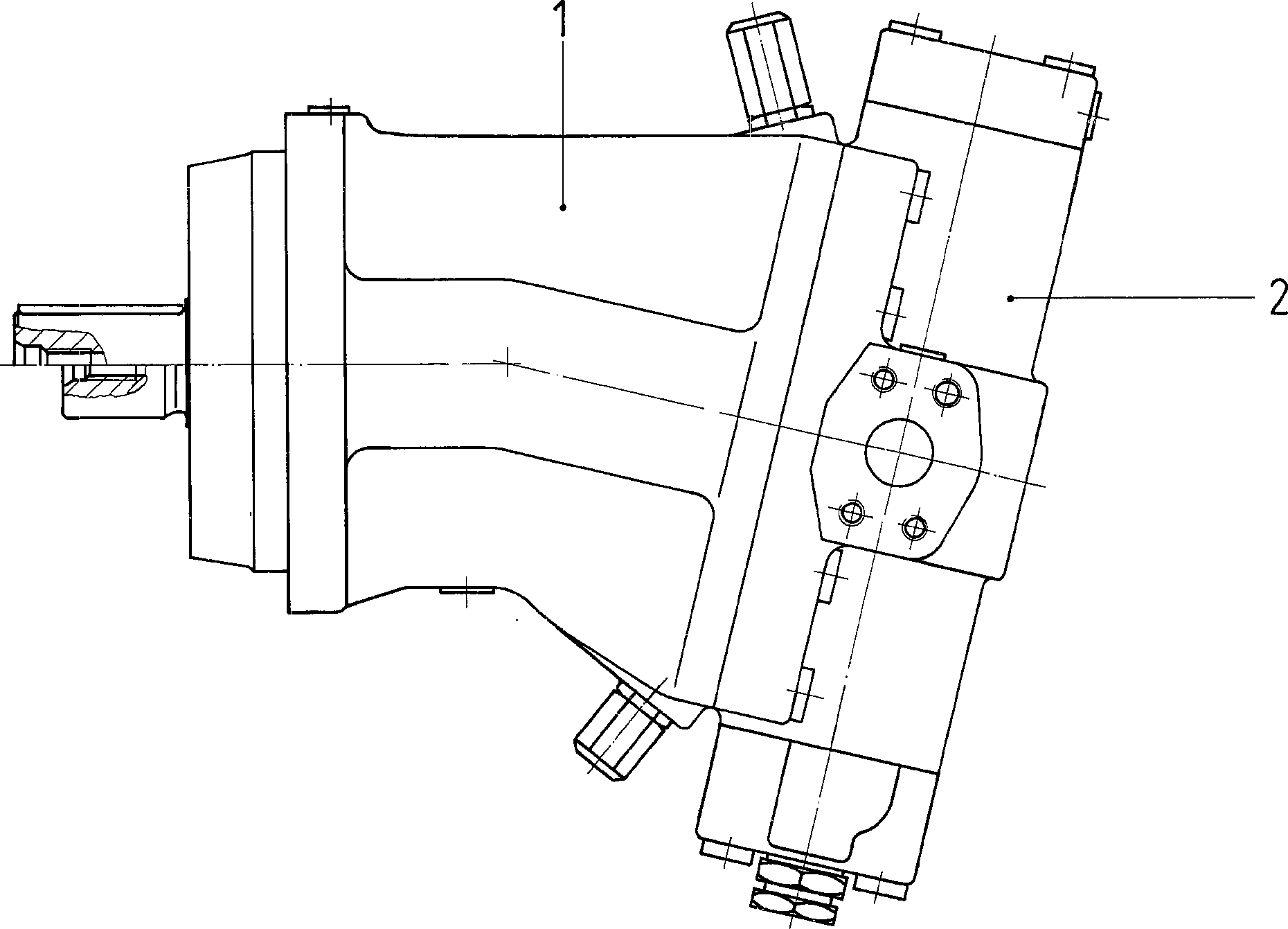 A A6V M 250 HA1T /63W1-VZB020 AE — Drawing