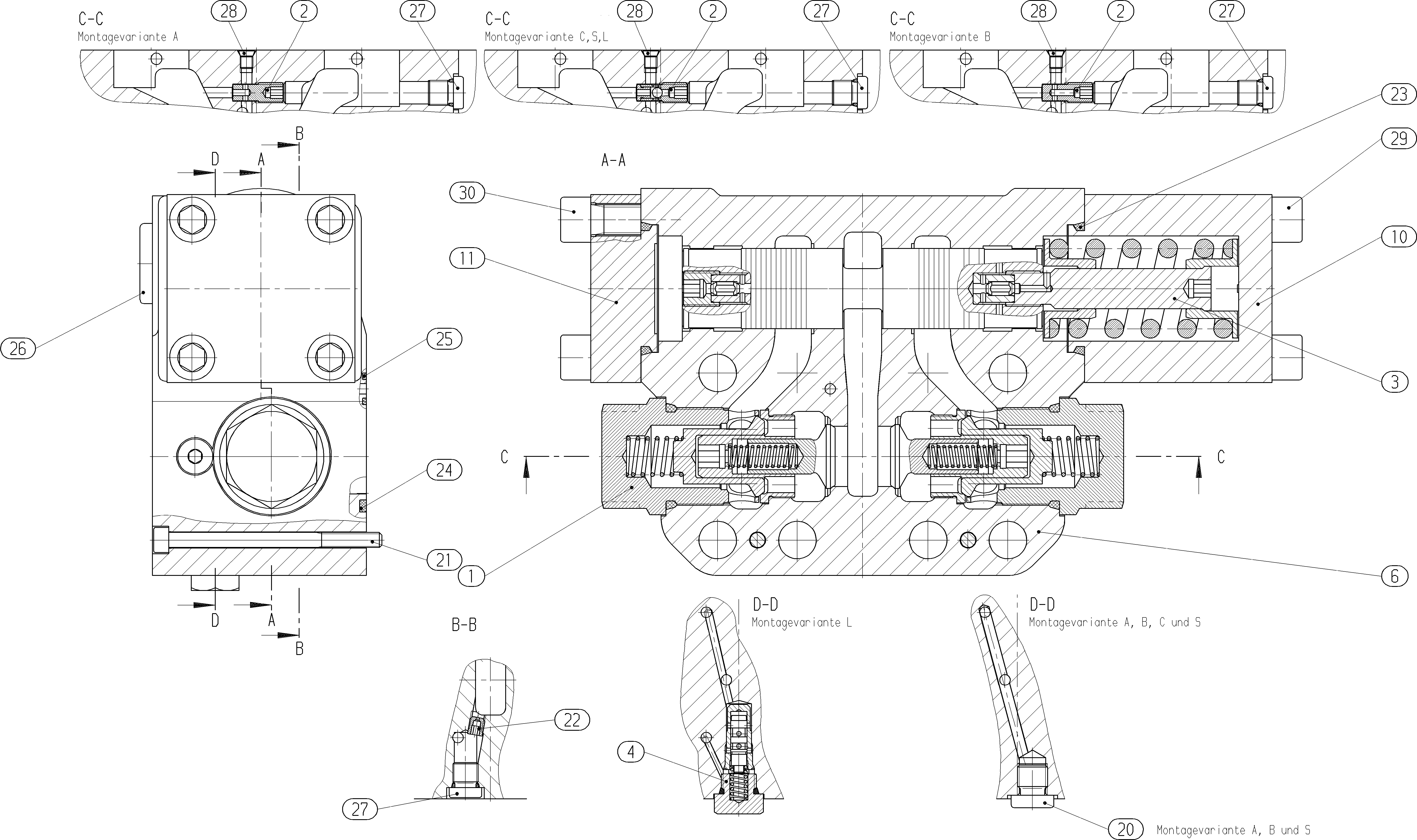 BRAKE VALVE — Drawing