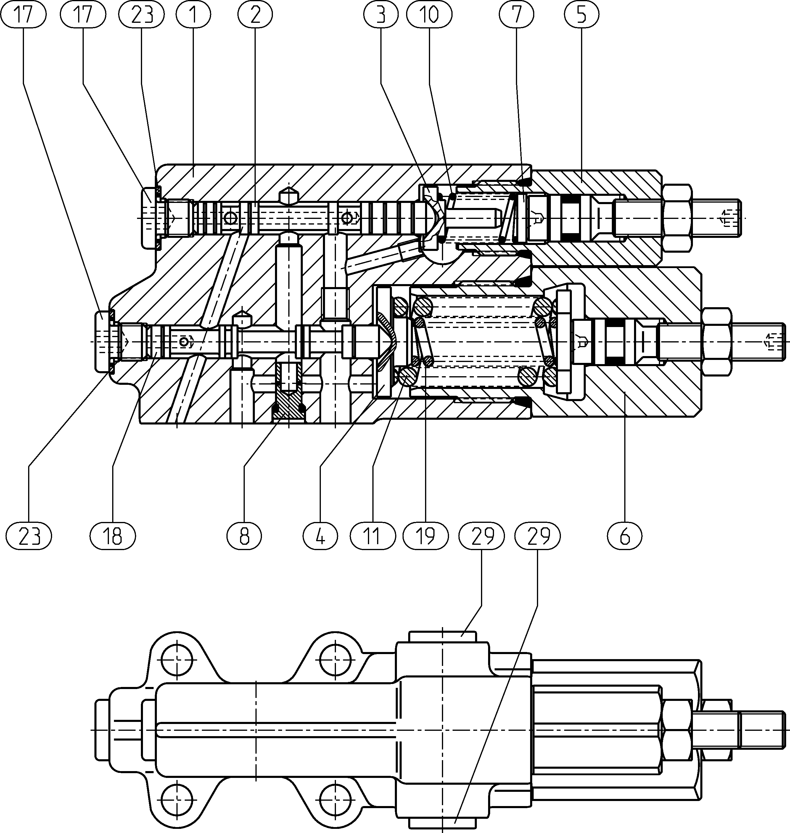 CONTROL VALVE — Drawing