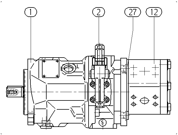 A A10VSO 28 DR /31R-PPA12L10 — Drawing