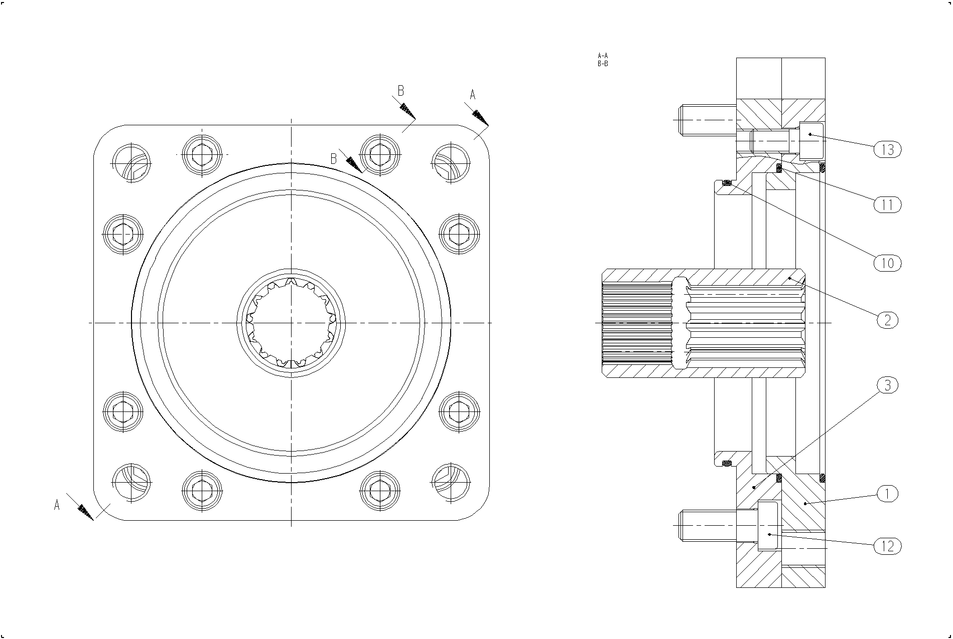 BELL HOUSING — Drawing