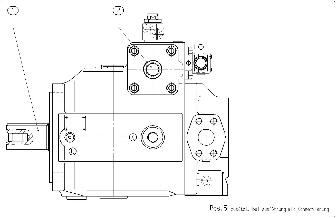 AHA4VSO250DP/30L-PZB25N00-SO585 — Drawing