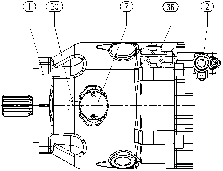 AA10VO180ED72/32L-VSD11N00P — Drawing