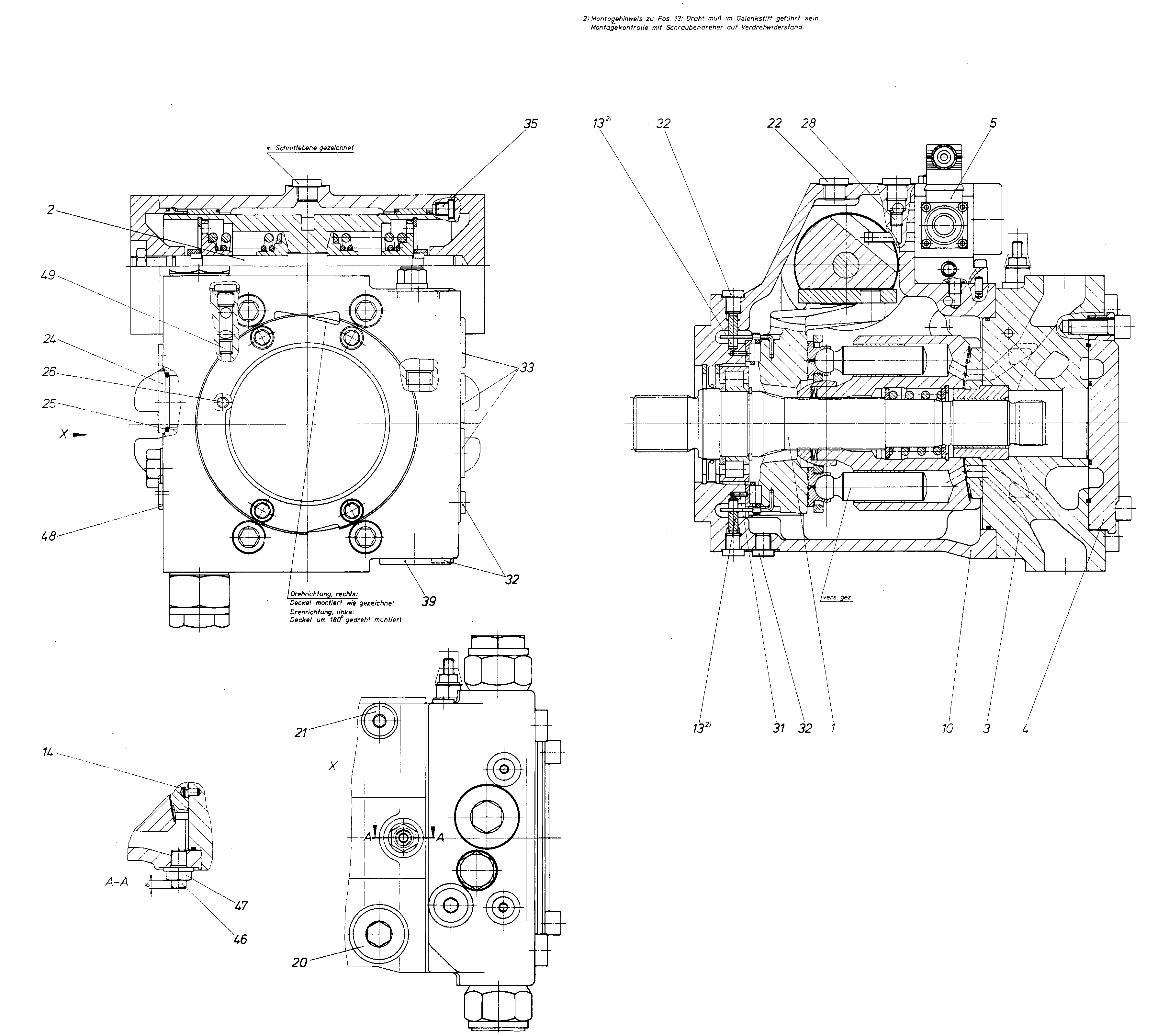 A4VG125EP2D1/32R-NAF02N003E-S — Drawing