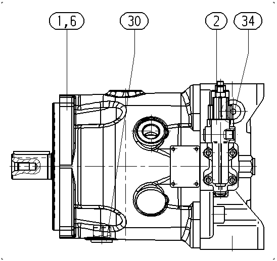 AA10VSO71DRS/32R-VPB12N00-S2183 — Drawing