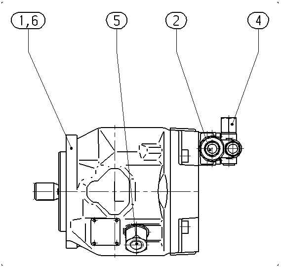 AL A10V O 28 DFR1/31L-PSC11N00 -S2103 — Drawing