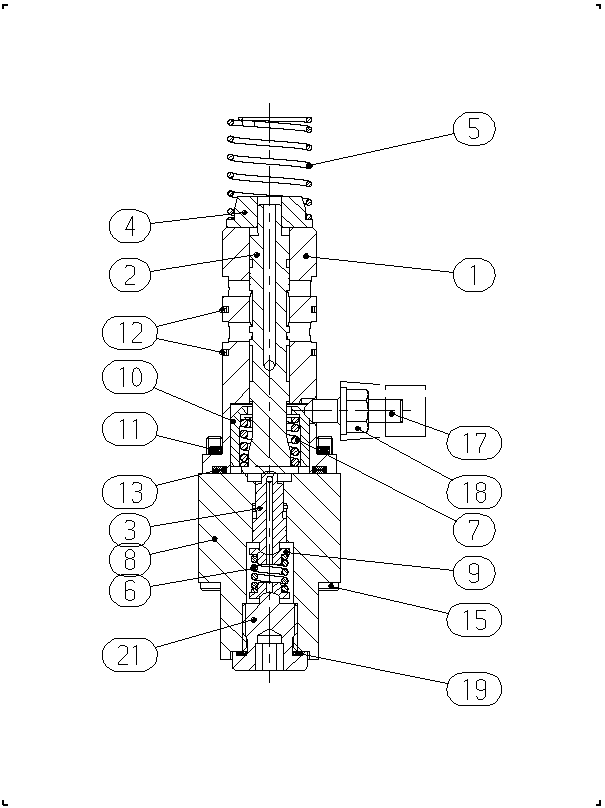 CONTROL ELEMENT — Drawing
