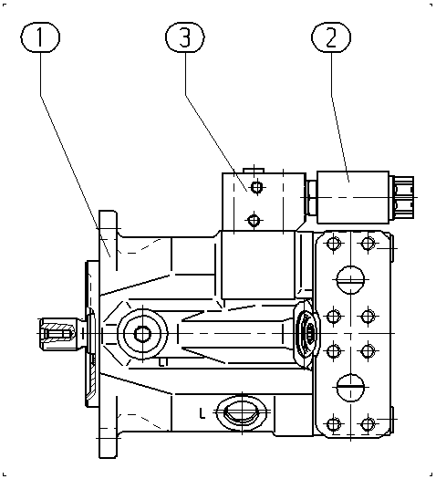 A A10V M 45 EZ6 /52W1-VUC60N000 — Drawing