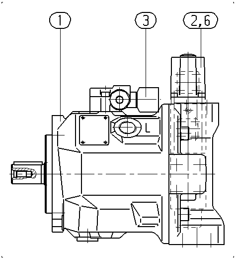 AA10VSO100DFEO/31L-PPA12N00-SO472 — Drawing