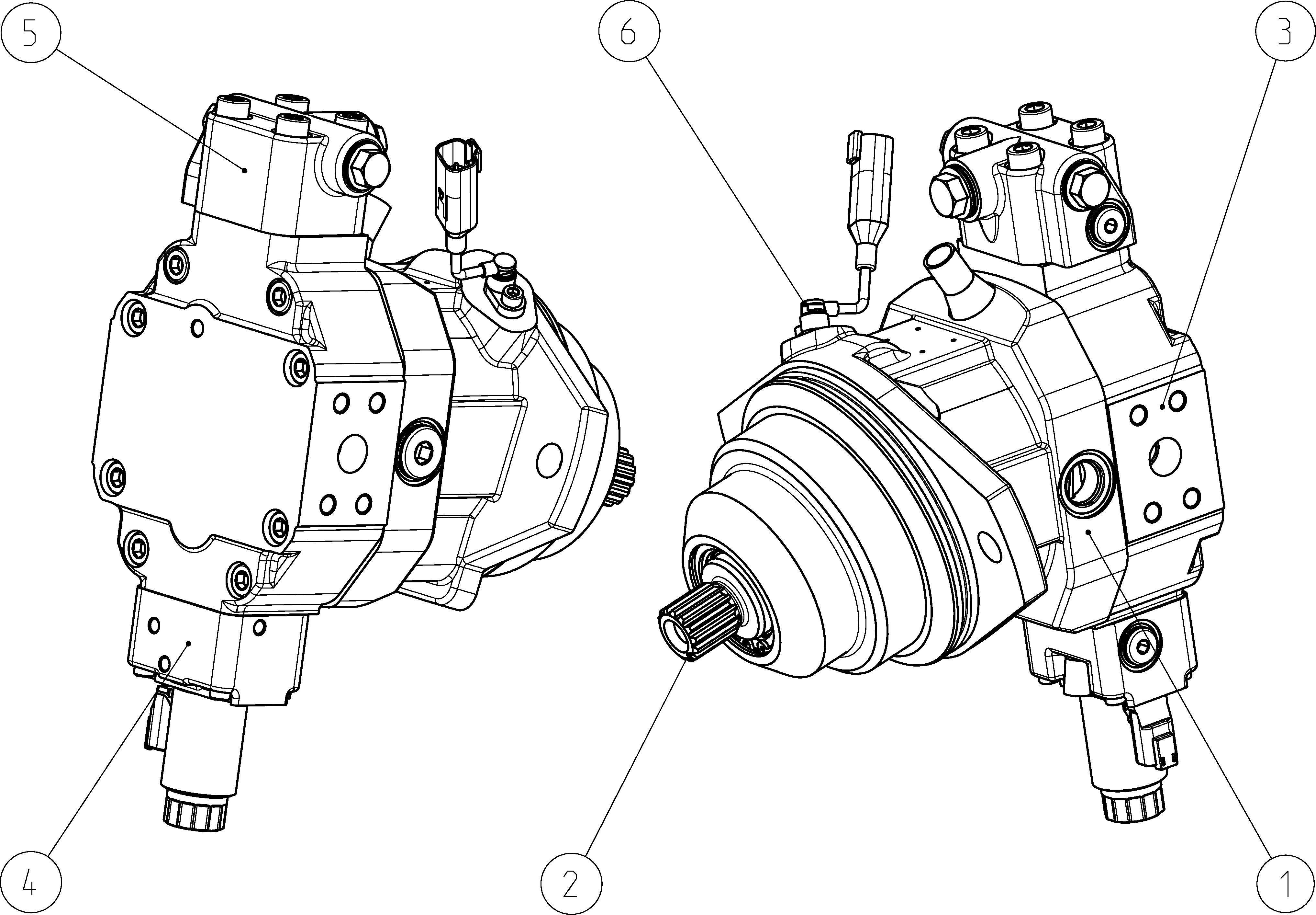 A6VE055EP100P000A/65MWV0P2Z62CV-0 — Drawing