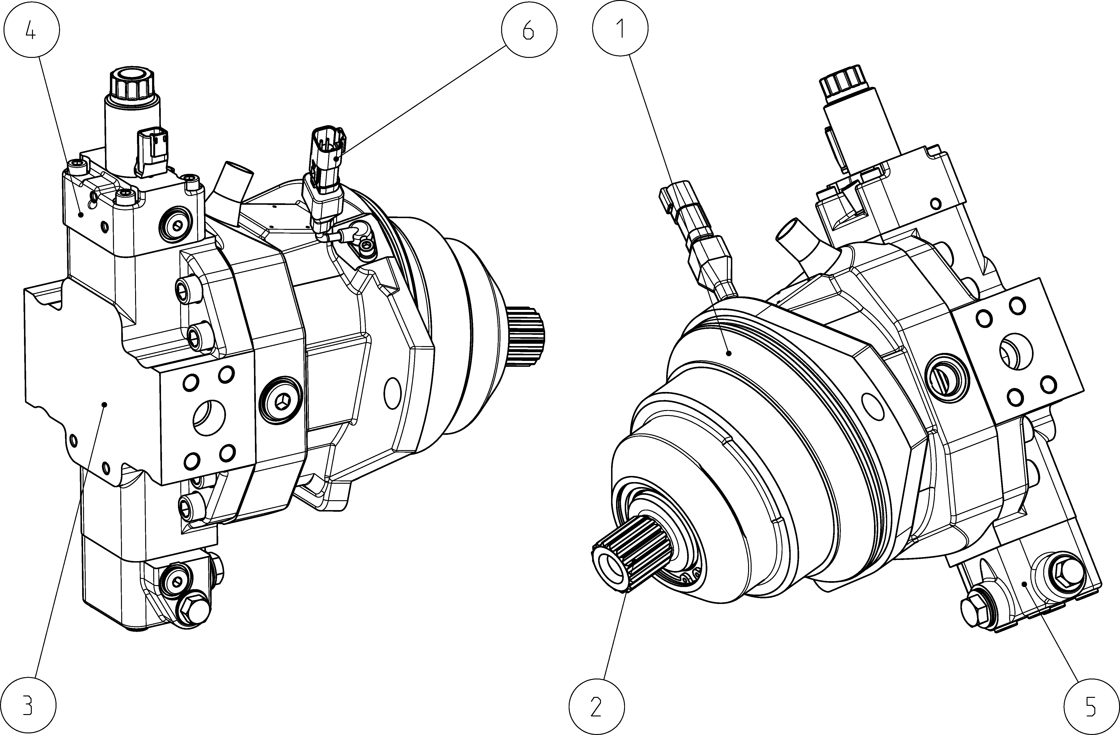 A6VE115EP600P000B/71MWV0S2Z92DV-0 — Drawing