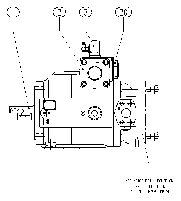 A A4VSO 250 HS4M /30R-PPB25UB3 — Drawing