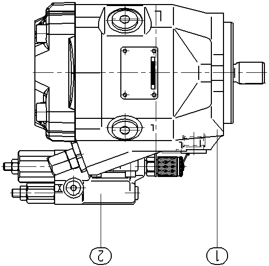 A A10VNO 63 DRS /52R-VSC11N00 -S3049 — Drawing