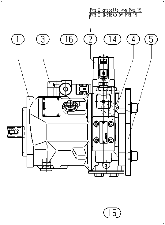 A A10VSO 71 DFEO/31R-PRA12KD5 — Drawing