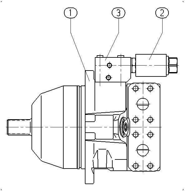 A A10V E 45 EZ7 /52W1-VRF60N000 -S2620 — Drawing