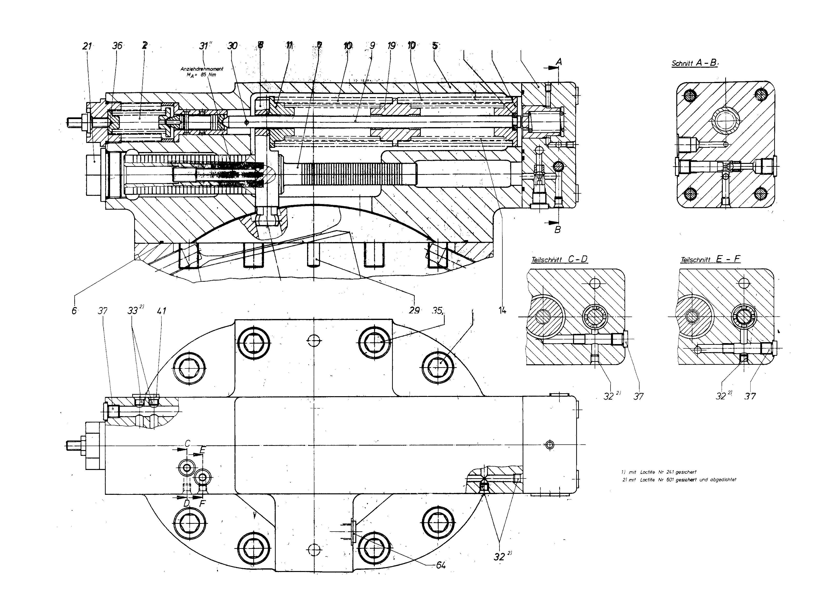 VERST. A7V 355 HD 10-45BAR — Drawing