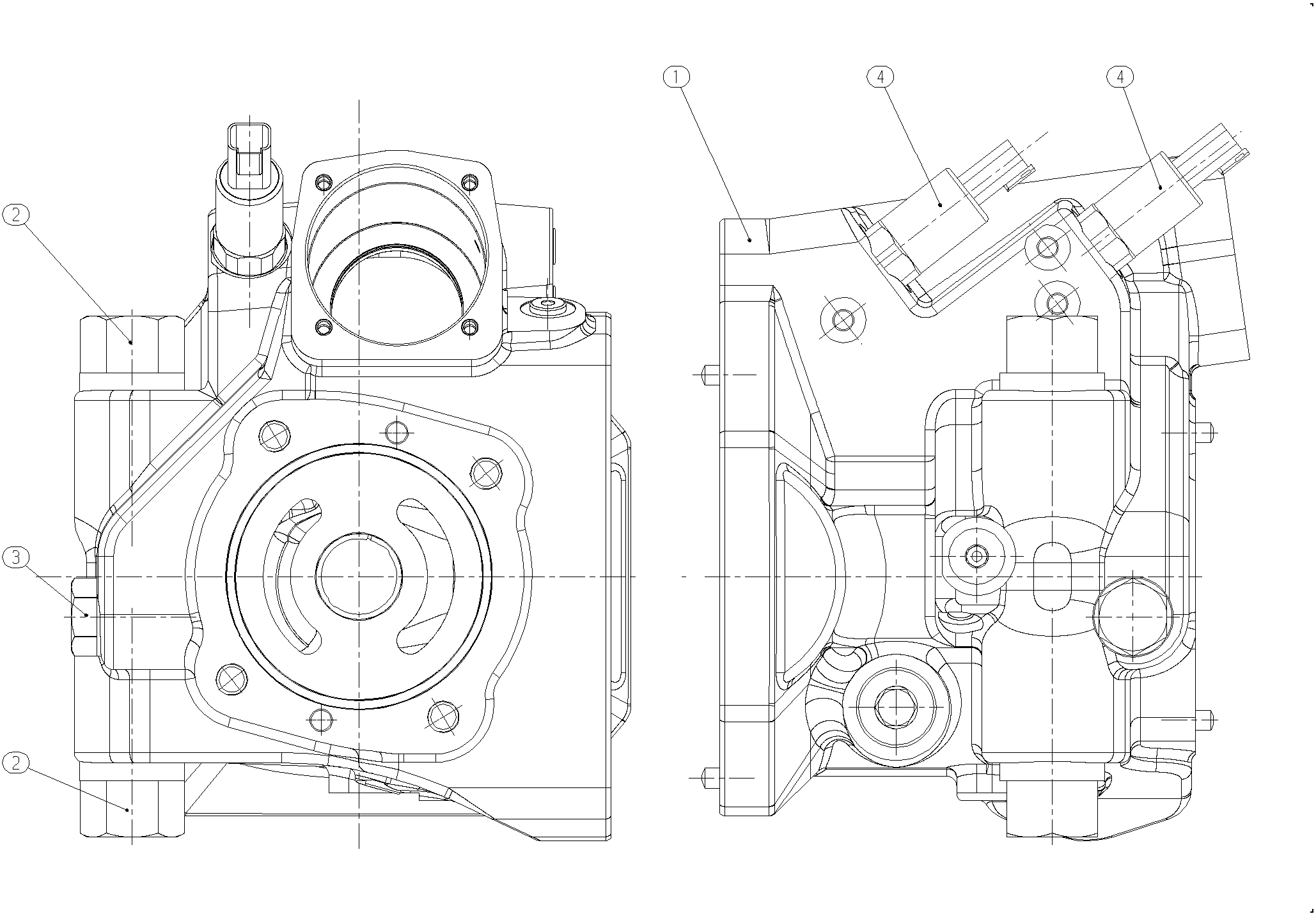 PUMP HOUSING — Drawing