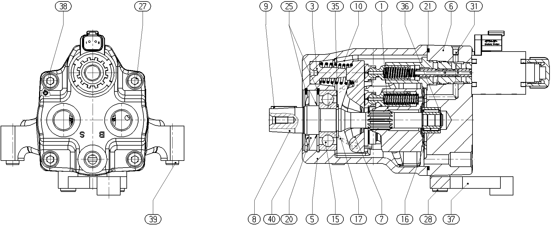 BASE UNIT — Drawing