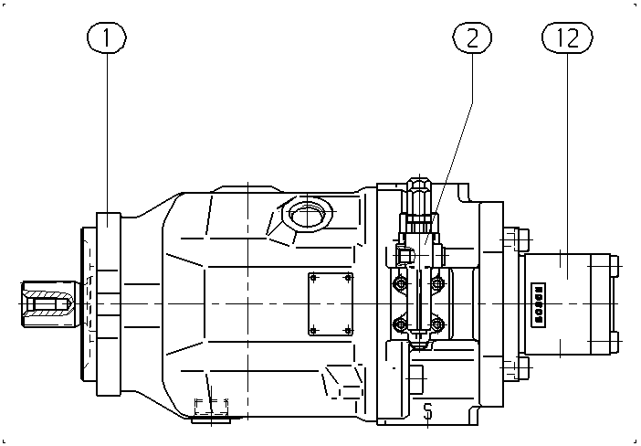 A A10V O 28 DFR /31R-PSC62G20 — Drawing