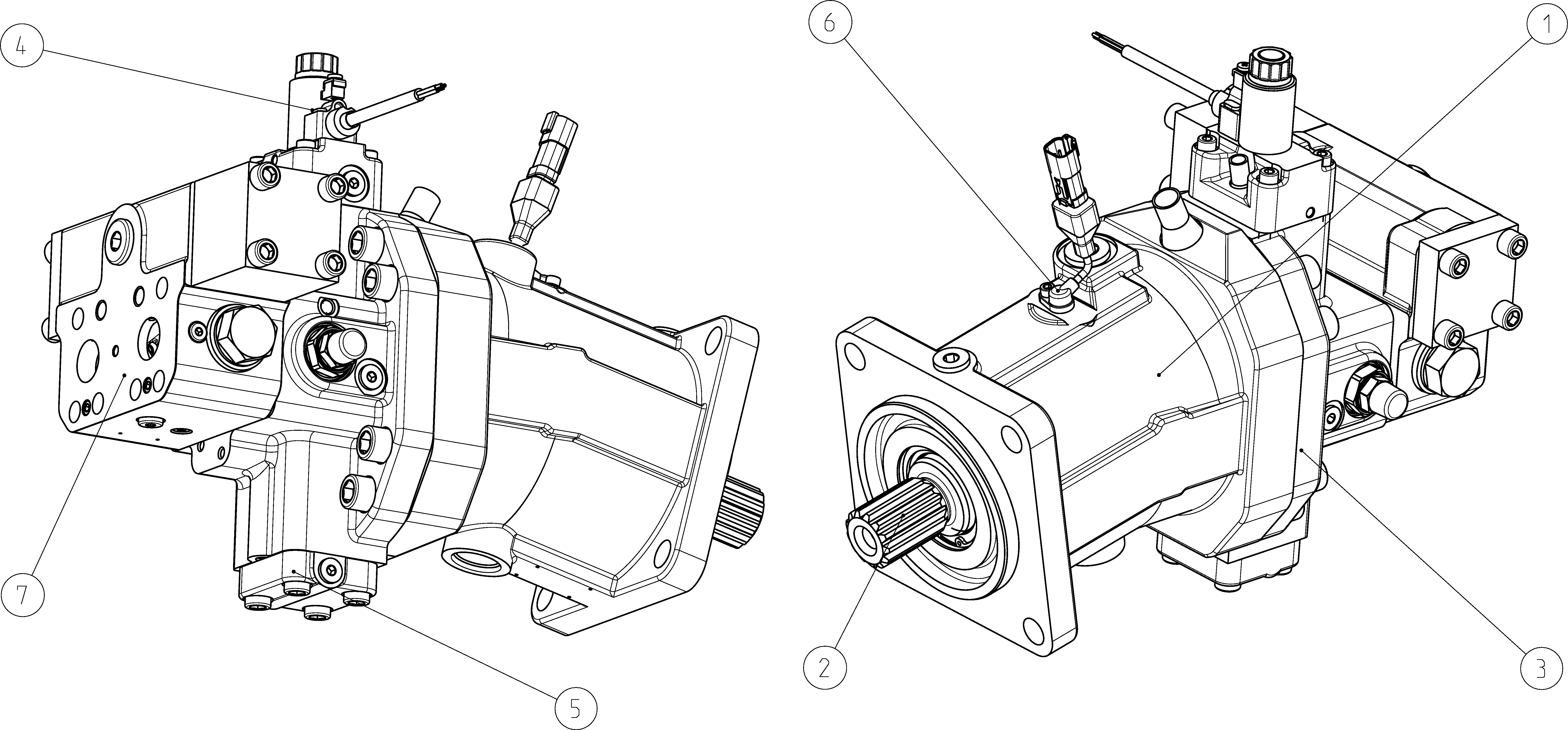 A6VM150EPV00L000B/71CWV0D4T18WV-S — Drawing
