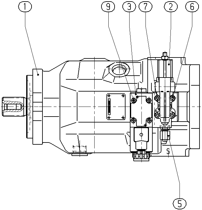 A A10V O100 DR /31R-VSC62K07 -SO108 — Drawing