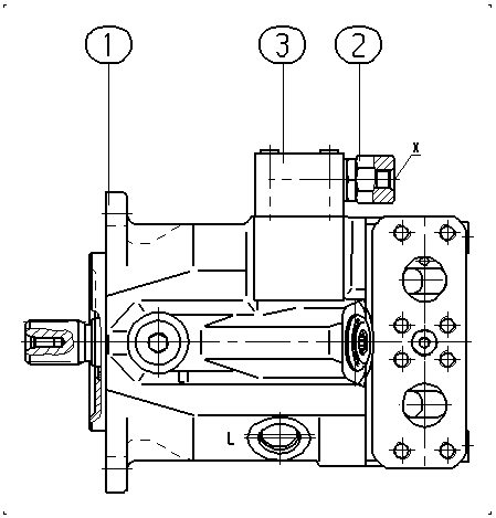 A A10V M 45 HZ /52W1-VSC60N000 — Drawing