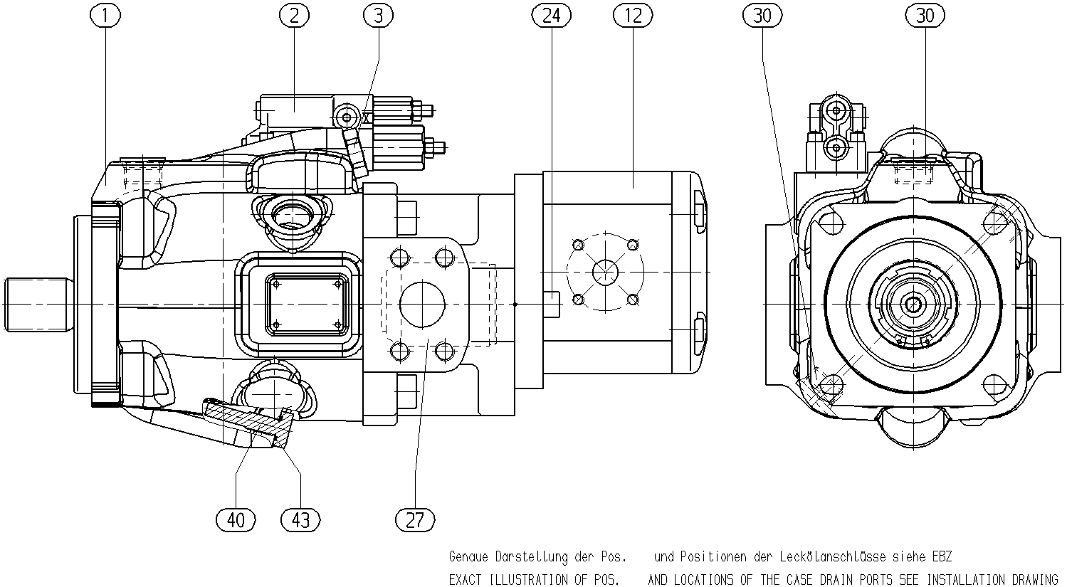 AA10VO85DRF/53L-VSD12H00 — Drawing