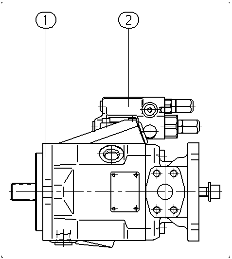 AA10VO28DRG/52L-PRC62K68 — Drawing