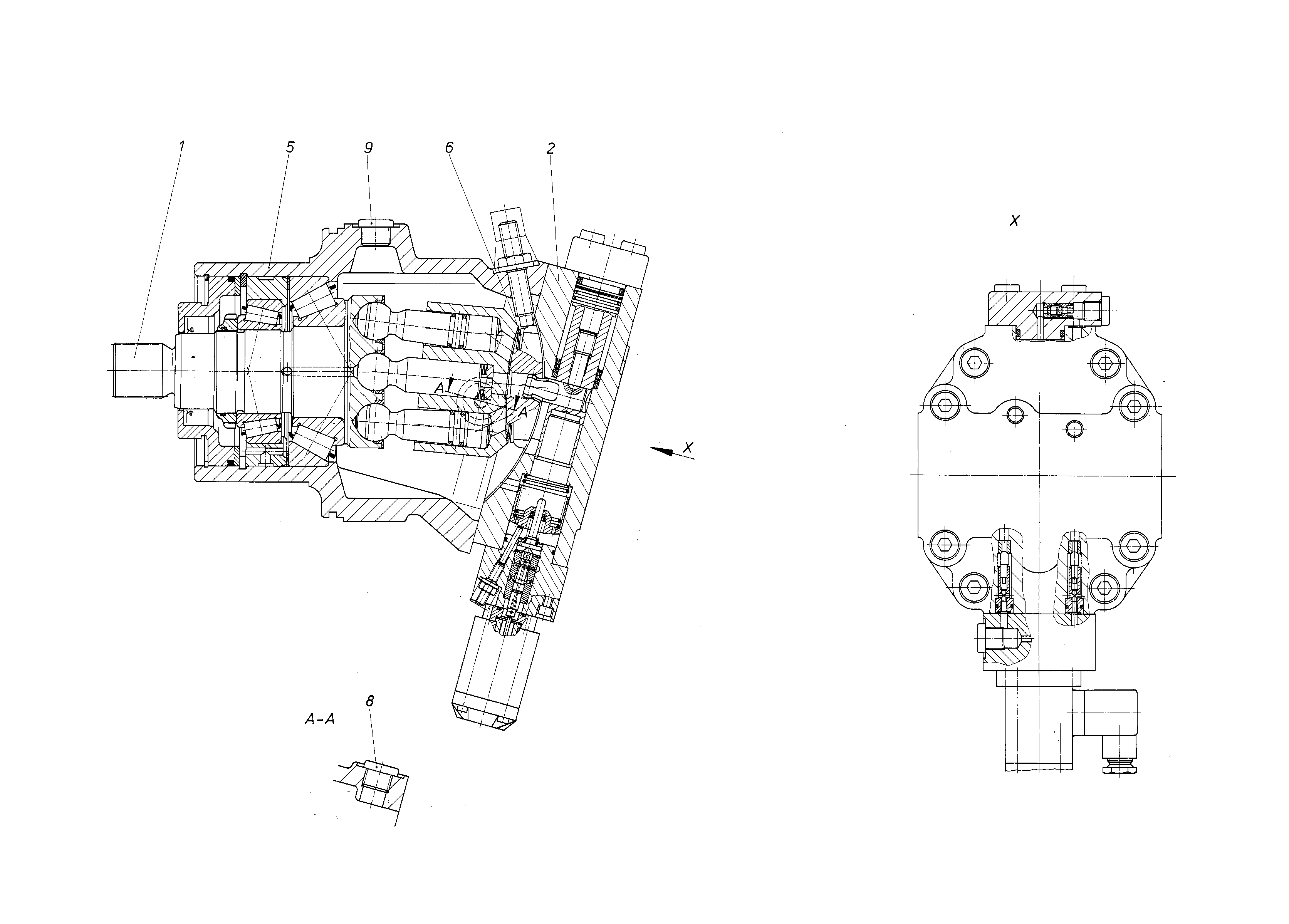A6VE28HA1U/61W-PAL020A — Drawing