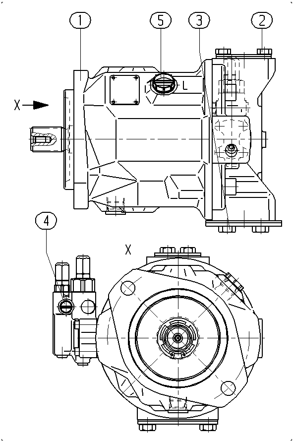 AL A10V O100 DRG /31L-PSC12N00 -SO420 — Drawing