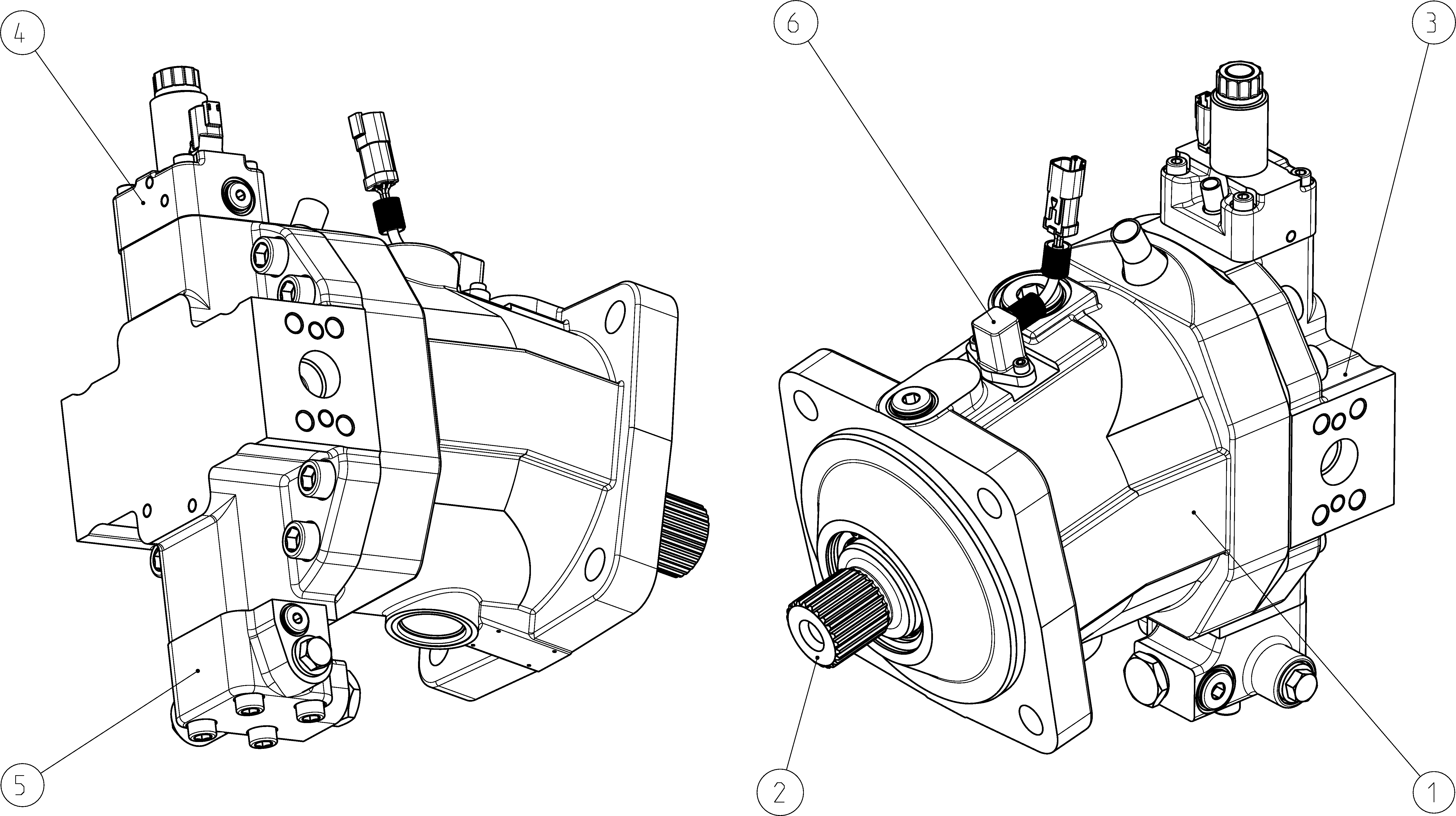 A6VM215EP600P000C/71MWV0S4A22IH-0 — Drawing