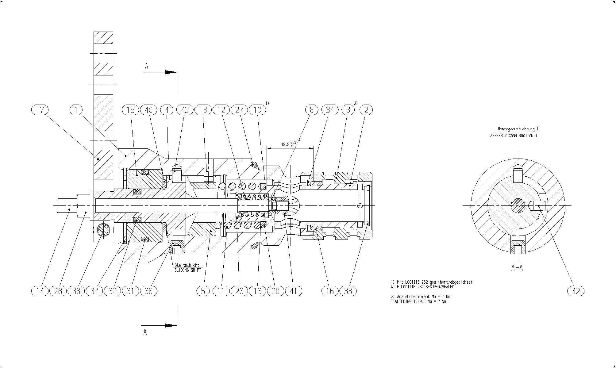 CONTROL CARTRIDGE — Drawing