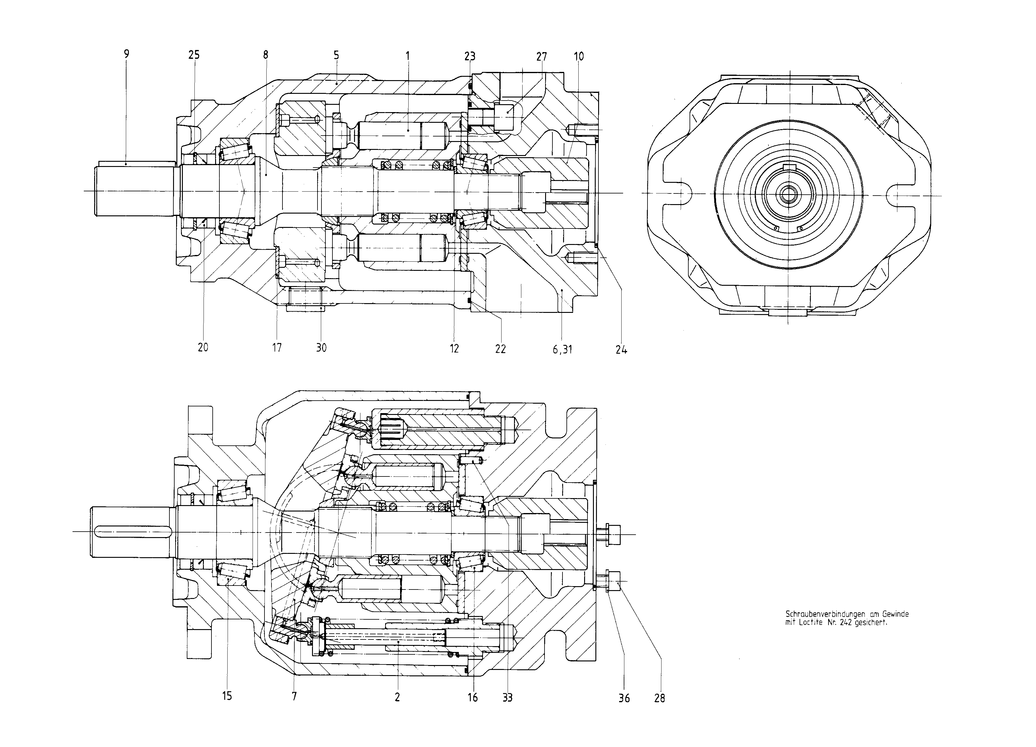 G A10V O100 OV /31L-VPC12K01 — Drawing