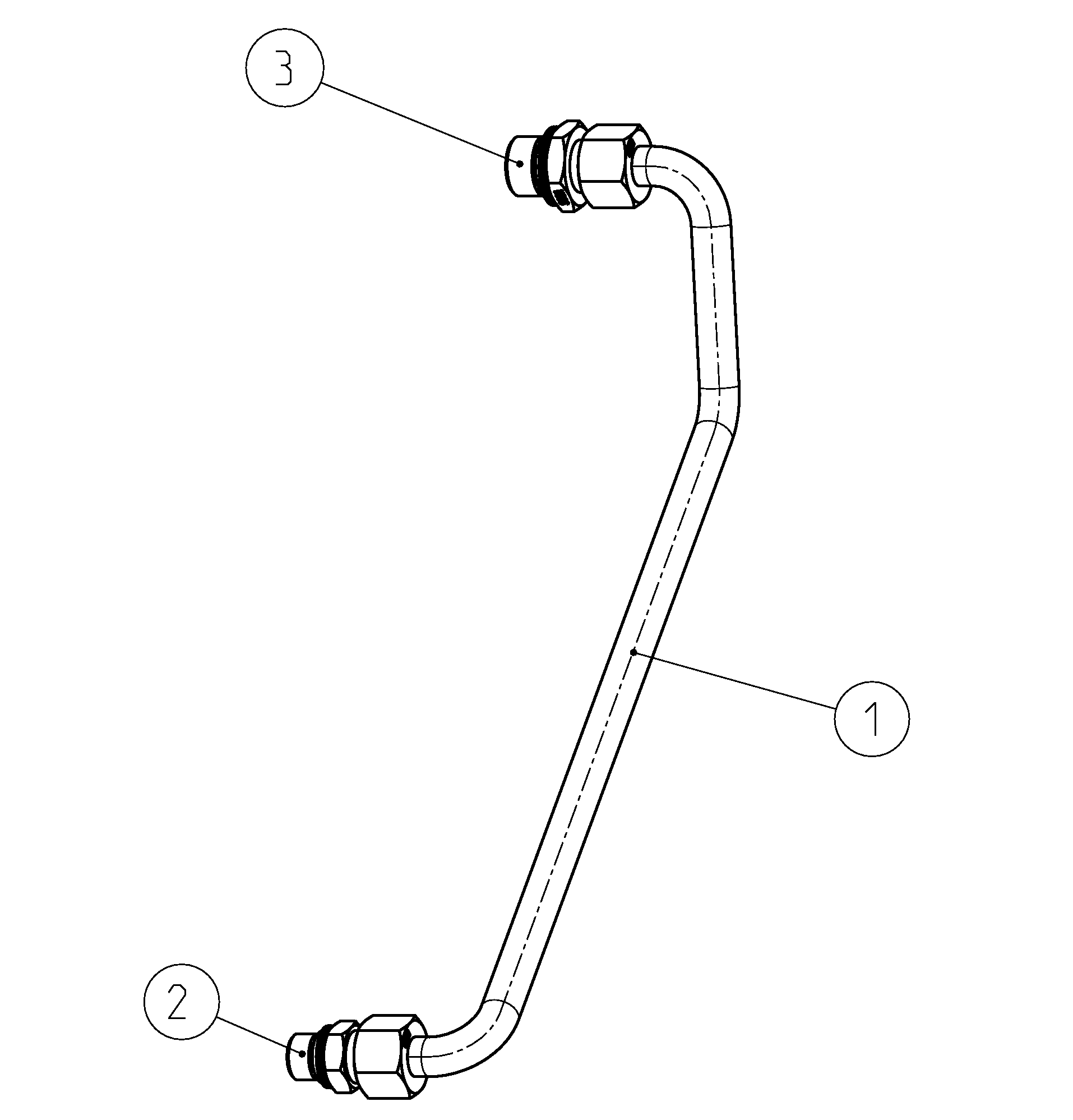 HYDRAULIC LINE — Drawing