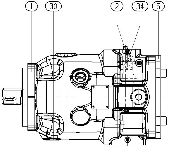 A A10VSO 71 DR /32L-VKD82U99 E — Drawing