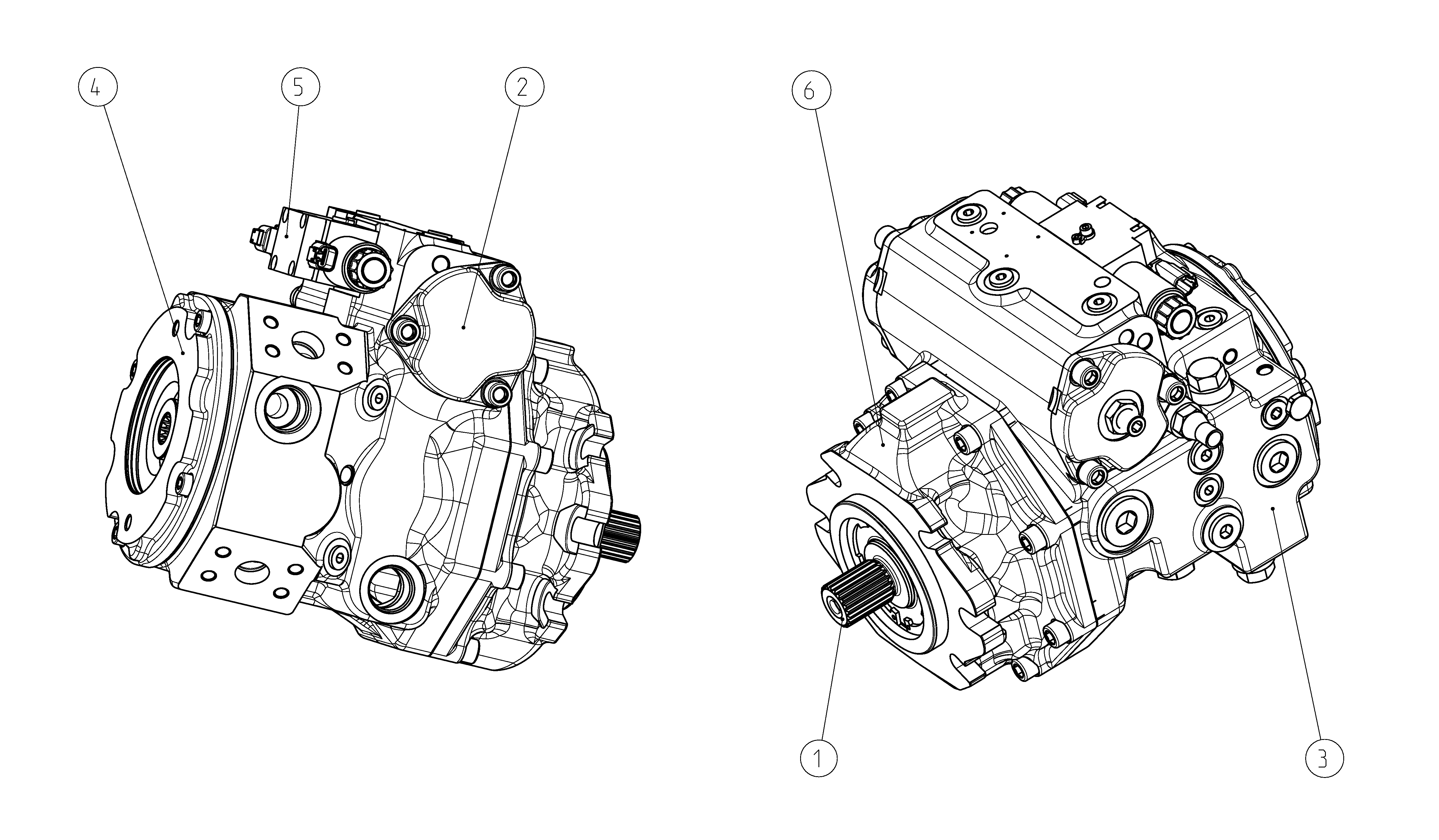 A4VG125EPMDP000/40DRNC6V81UB1S4CE00-S — Drawing