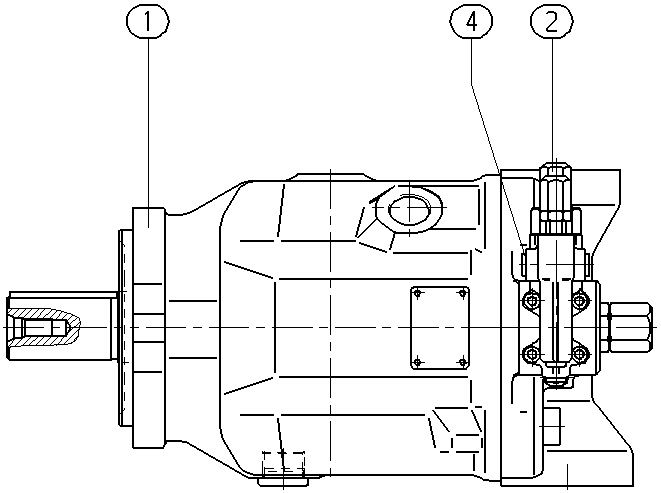 A A10VSO 45 DR /31R-VPA12N00 -SO 32 — Drawing
