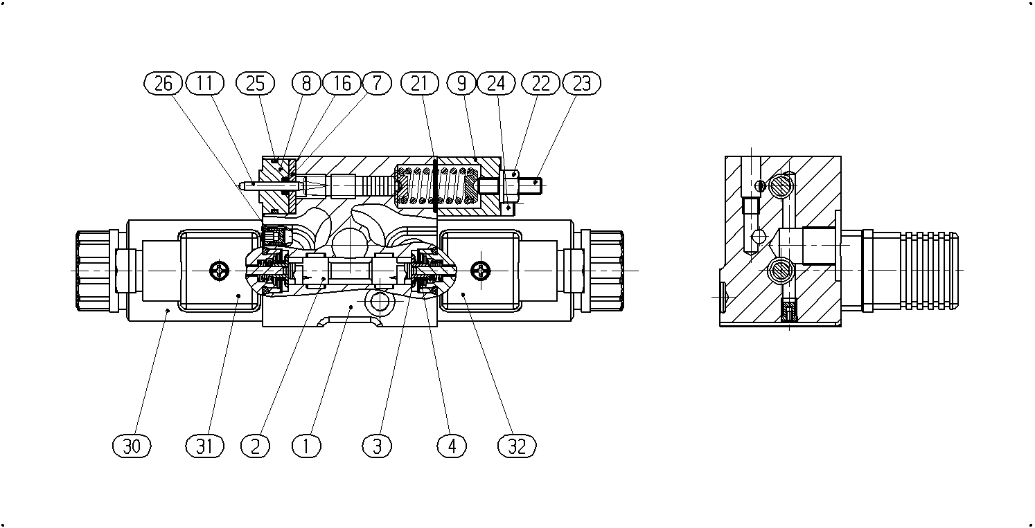 DIRECTIONAL-CONTROL VALVE — Drawing