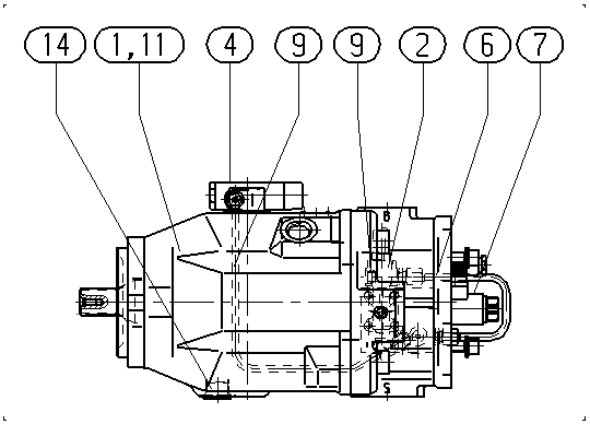 AHA10VO140DFLR/31L-PQC12K02-S1096 — Drawing