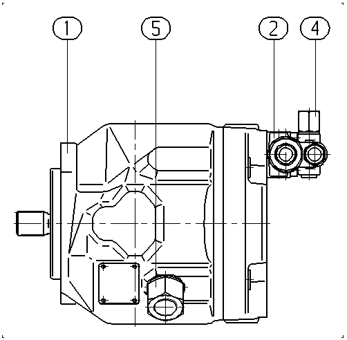 A A10V O 71 DRG /31L-VSC11N00 — Drawing