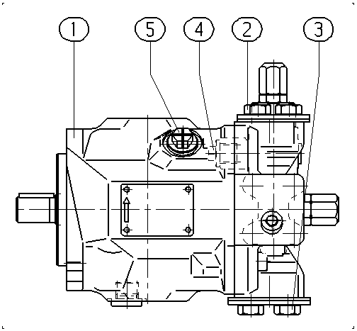 AL A10VSO 18 DFR1/31L-PPA12N00 -S1413 — Drawing