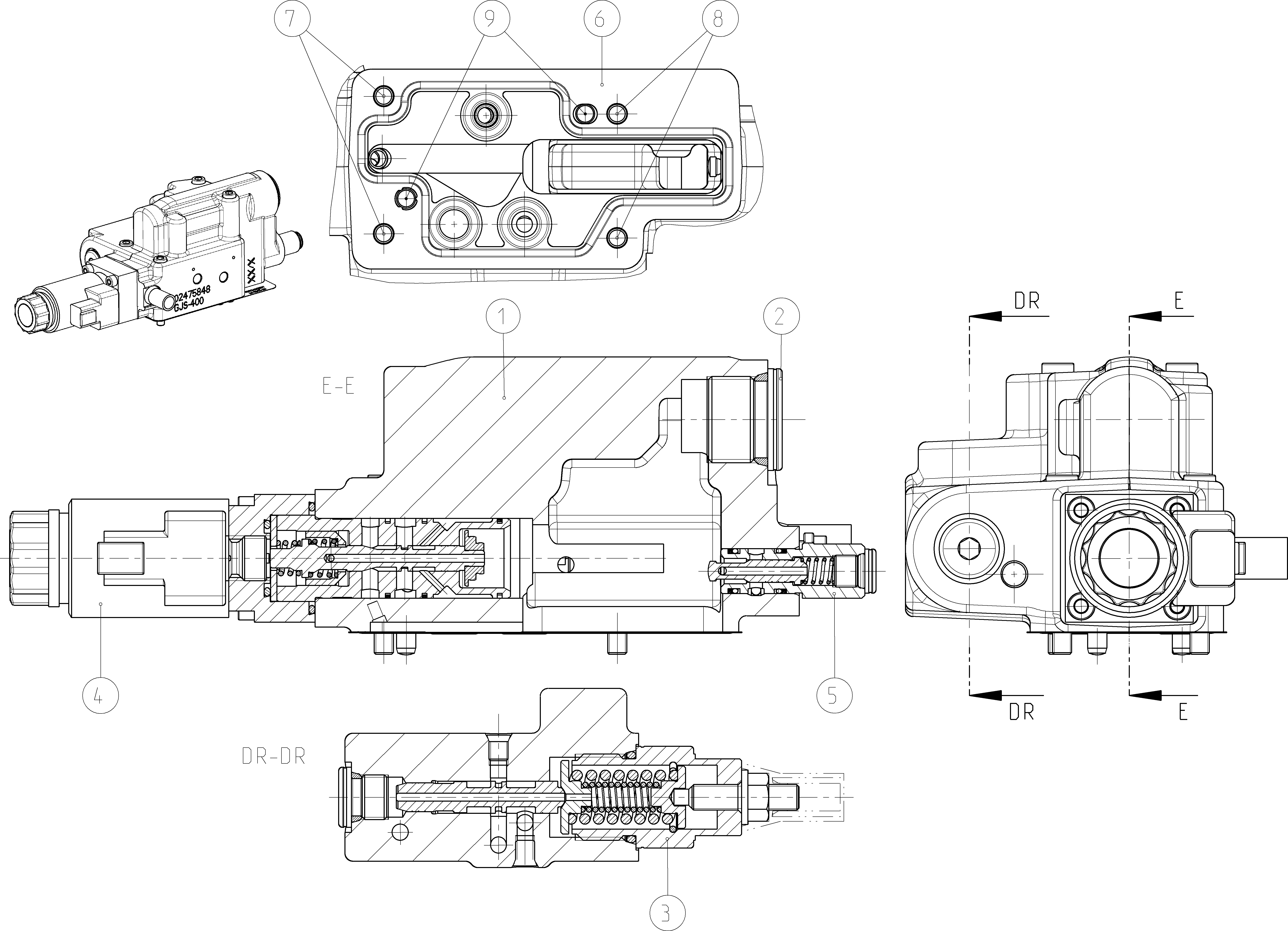 CONTROL VALVE — Drawing