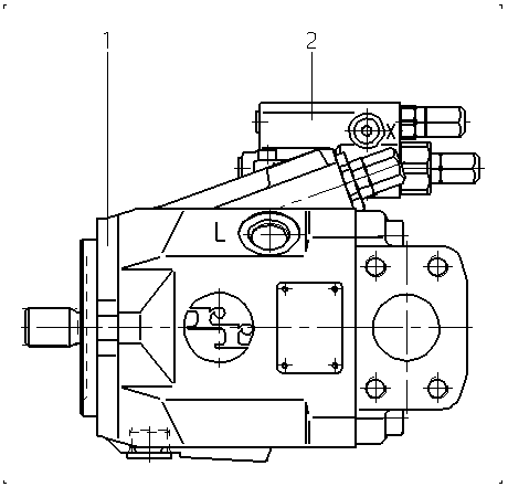 AAA10VO45DFR1/50R-PUC62N00 — Drawing
