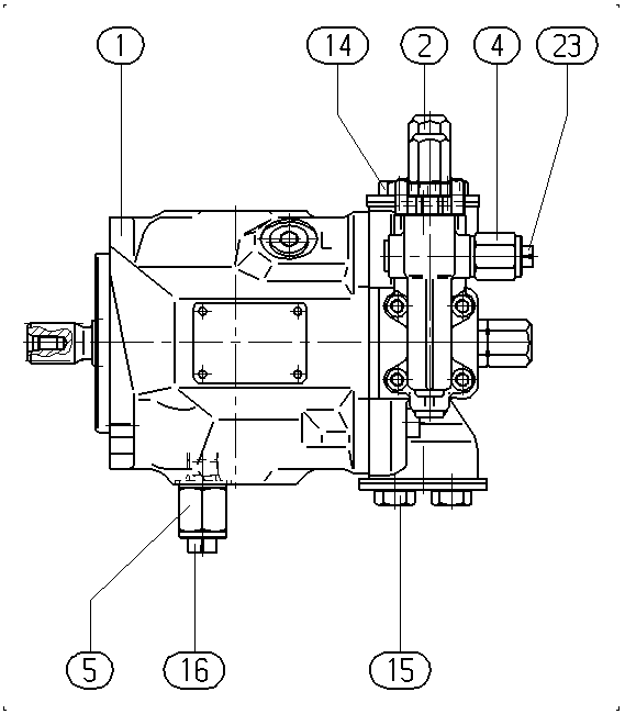 A A10VSO 18 DFR1/31R-PSC12N00 -SO367 — Drawing