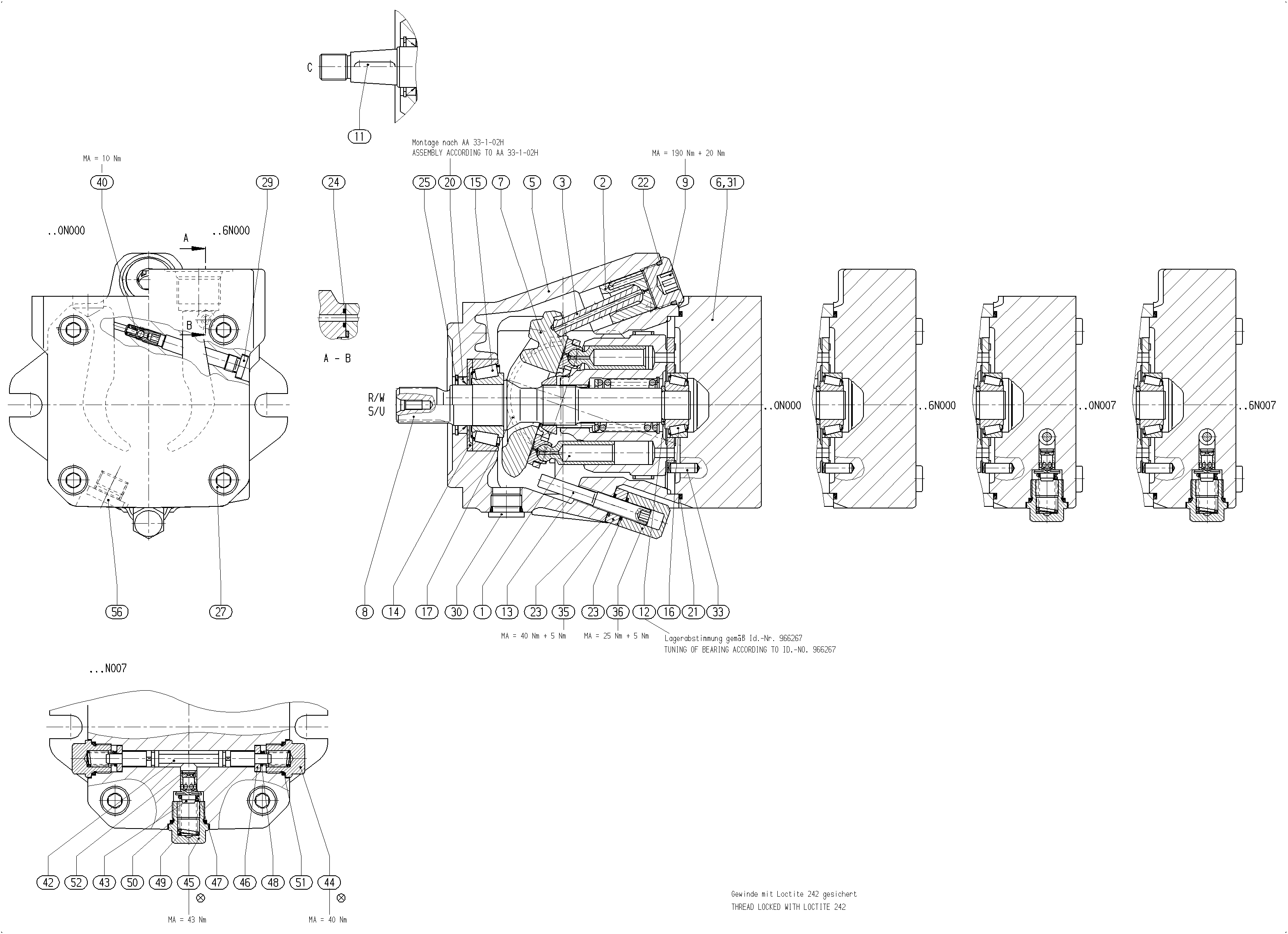 GA10VM28OV/52W1-VRC60N000D — Drawing