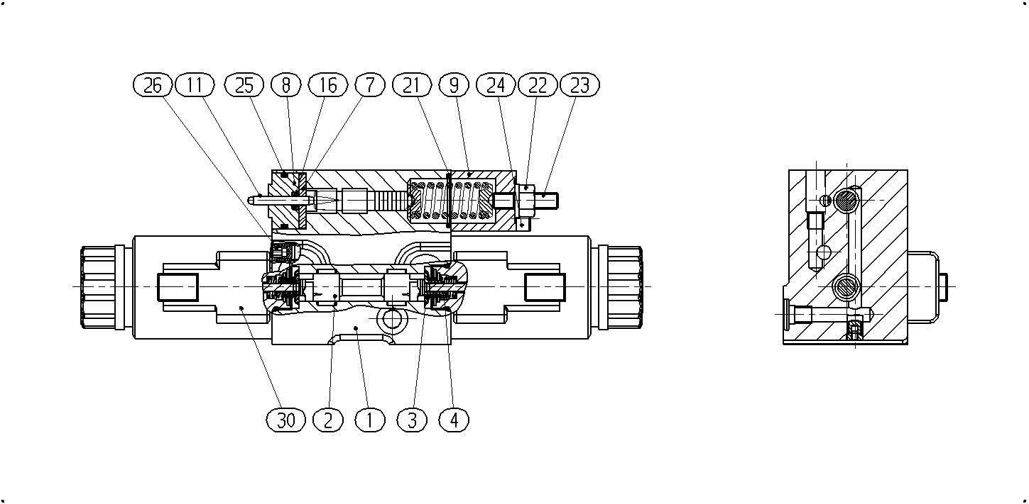 DIRECTIONAL-CONTROL VALVE — Drawing