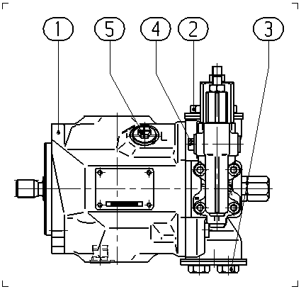 AL A10VSO 18 DRG /31R-VSC62N00 — Drawing