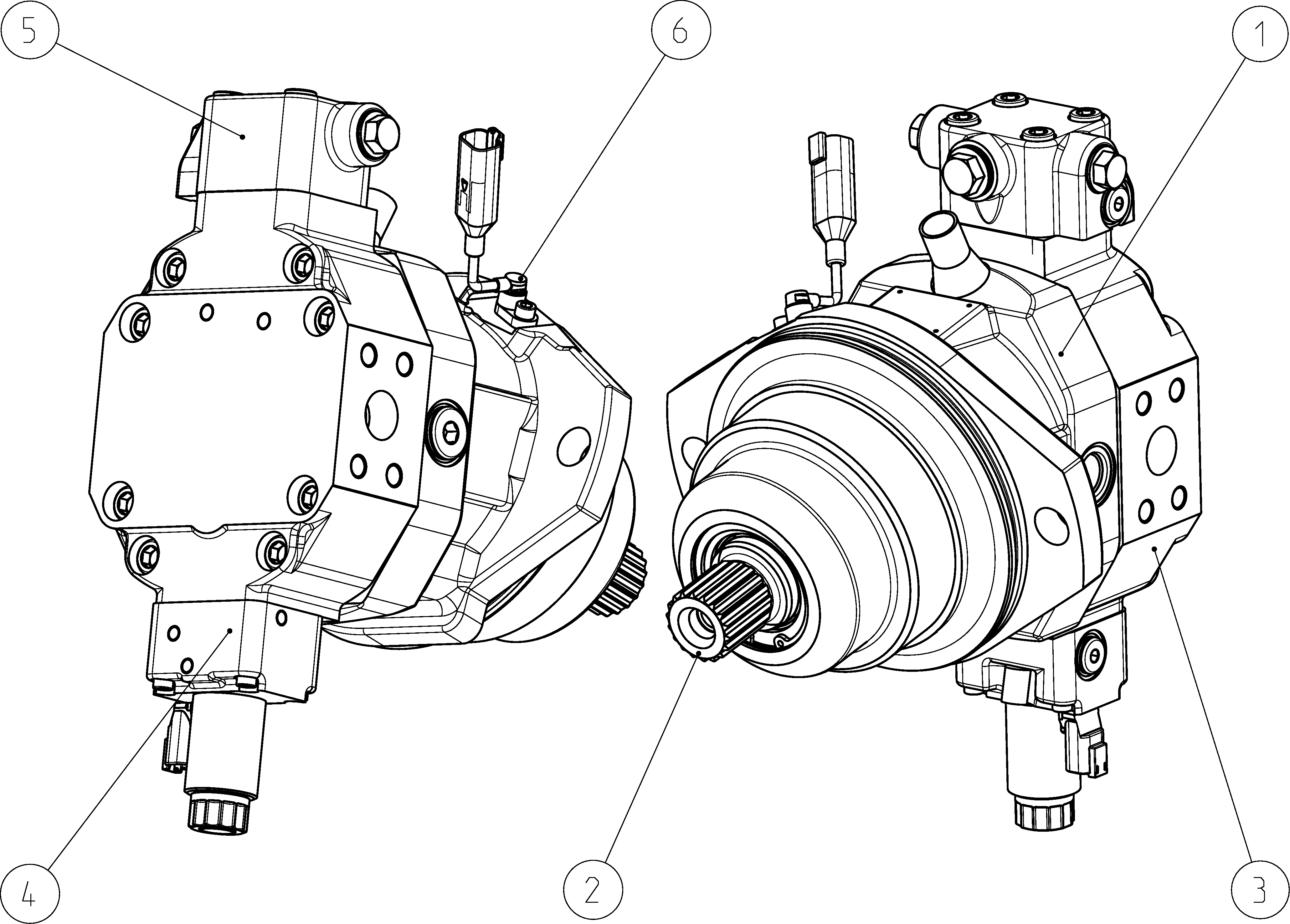 A6VE085EP100P000A/71MRV0Y2Z92BV-S — Drawing
