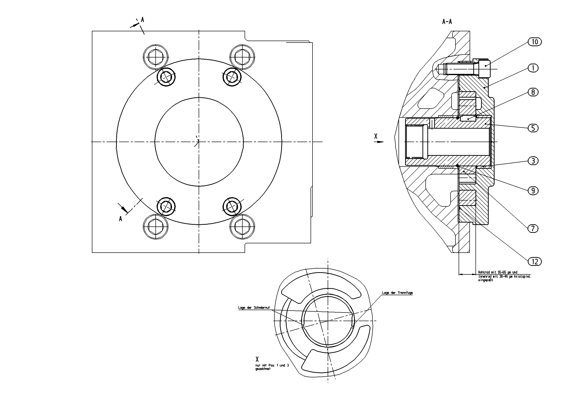 INTERNAL GEAR PUMP — Drawing