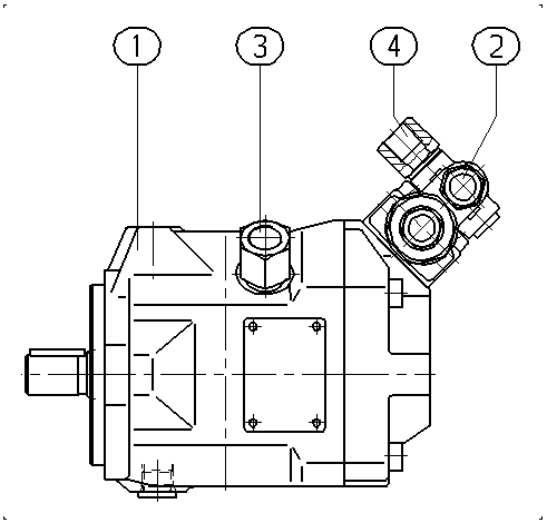 A A10VSO 10 DRG /52R-PPC14N00 — Drawing
